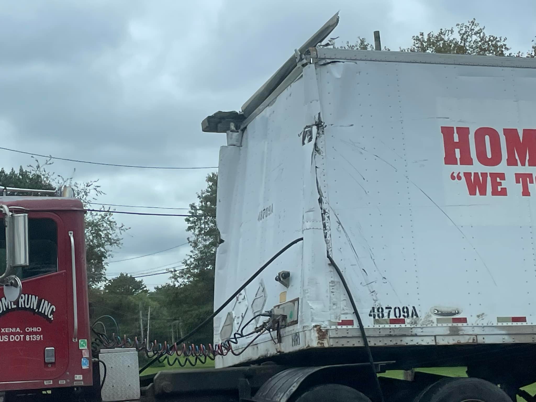Truck Takes Out Utility Poles on Rt 413 Causing Power Loss, Bridge to ...
