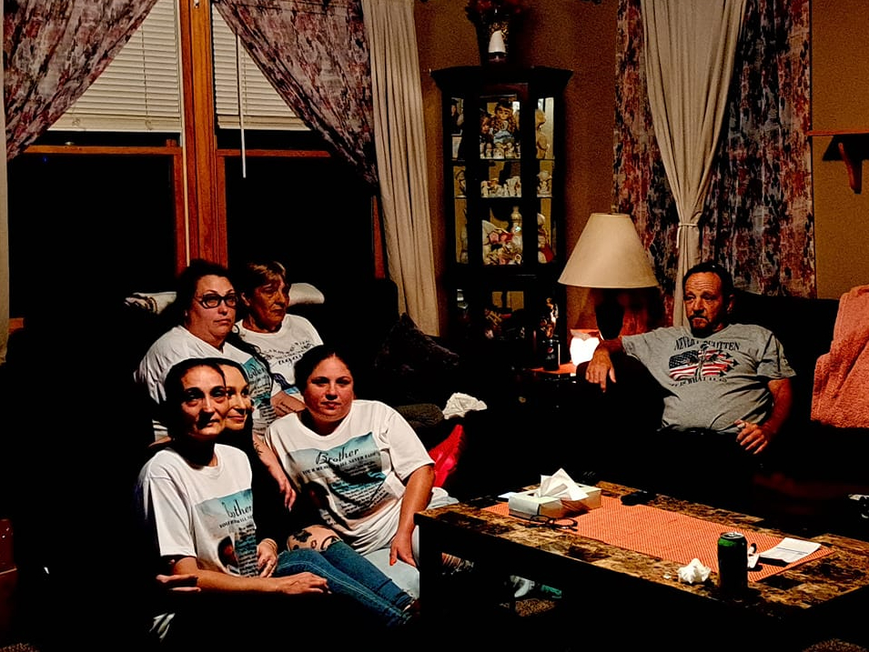 Joe Britton's Mom, Step-Father & four Sisters Credit:Lower Bucks Source 