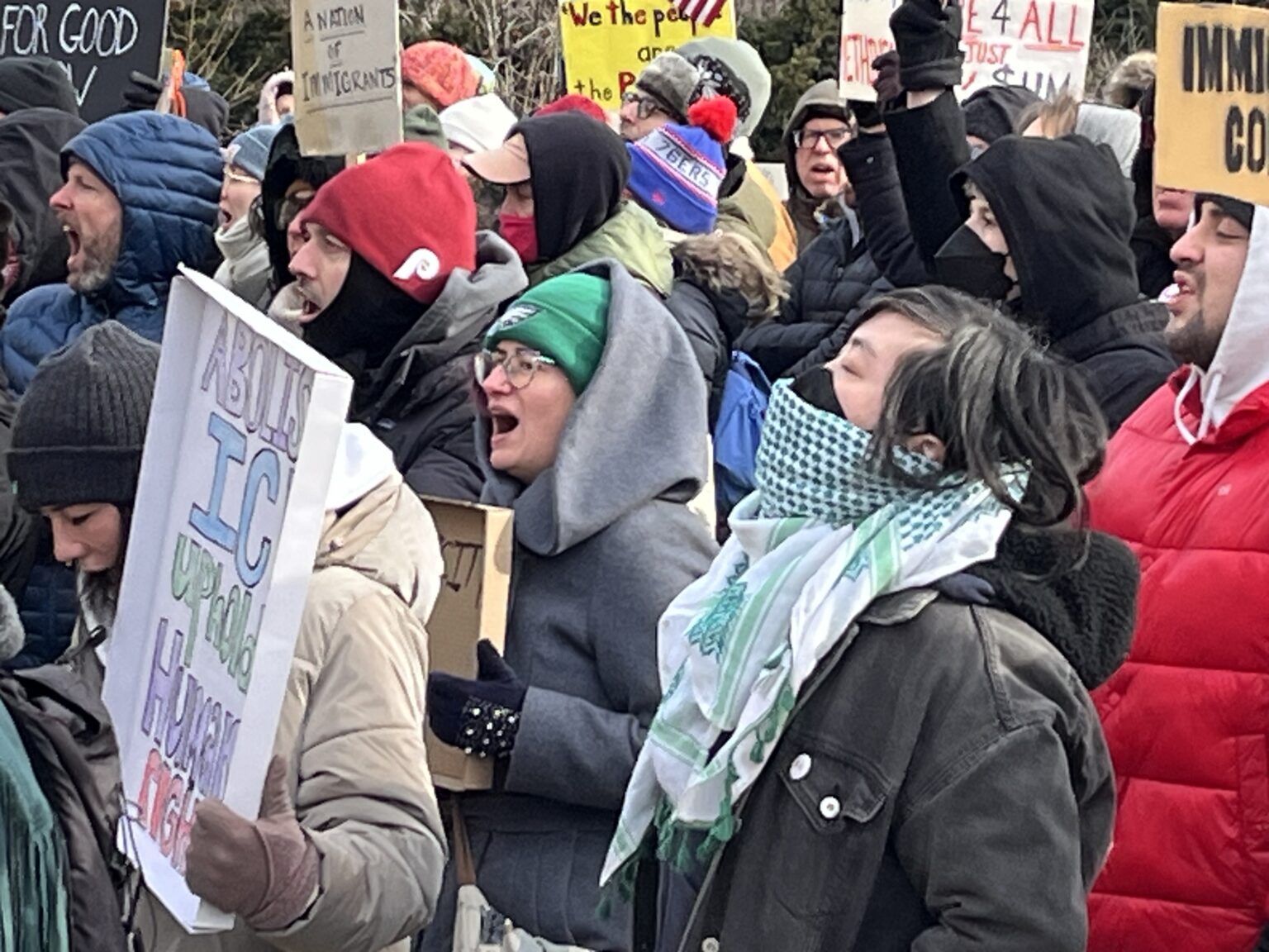 Immigration Protest Philly